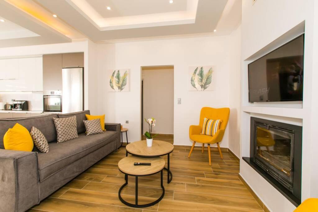 Villa Chrysi'S Ocean View Retreat Kerames Exterior foto