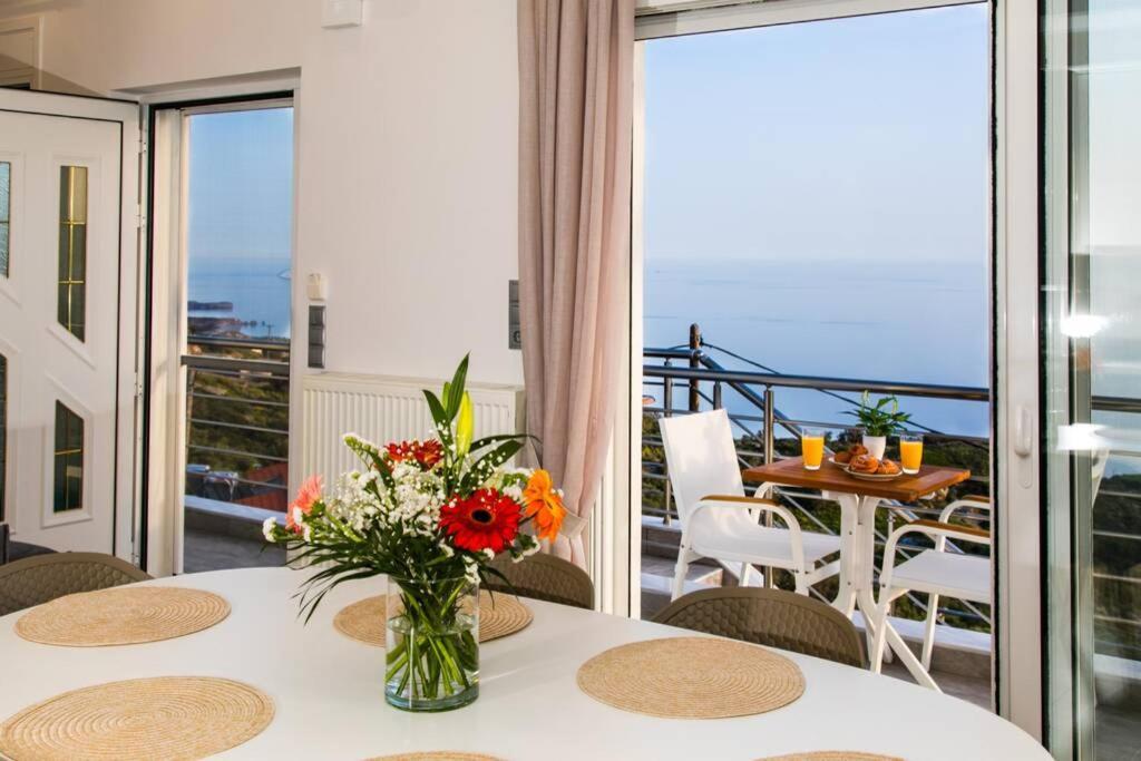 Villa Chrysi'S Ocean View Retreat Kerames Exterior foto