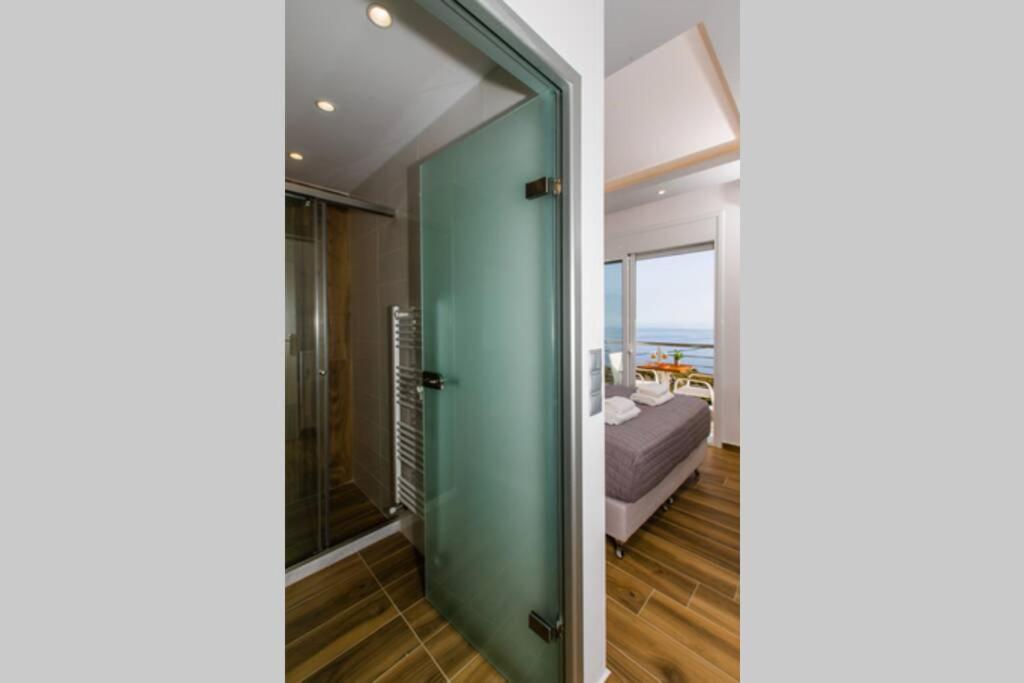 Villa Chrysi'S Ocean View Retreat Kerames Exterior foto