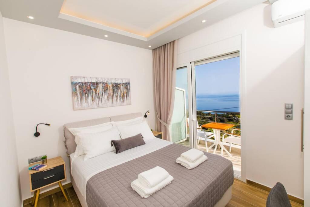 Villa Chrysi'S Ocean View Retreat Kerames Exterior foto